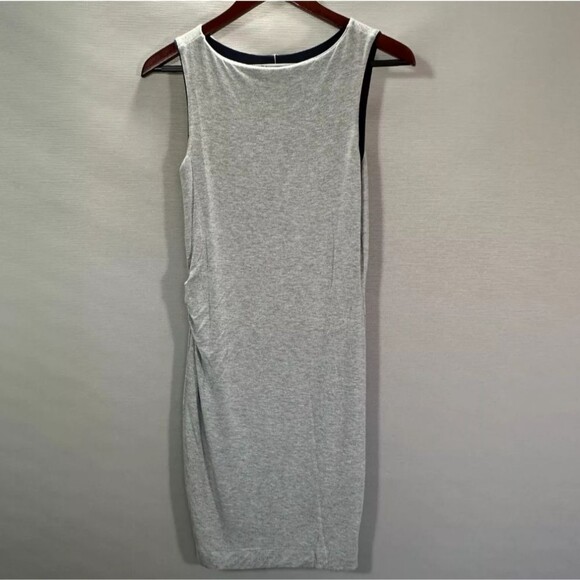 Athleta Reversible Inverse Dress Womens Medium Navy Blue Gray Tank Modal - Picture 3 of 6